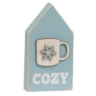 Layered Cozy Cup House Sitter - The Fox Decor